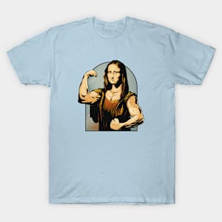 La Jacked-onde // Buff Mona Lisa // Funny Classic Art T-Shirt